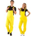 Gelbe Buttinette Bauarbeiter-Kostüme für Herren Größe XS 