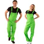 Grüne Buttinette Bauarbeiter-Kostüme für Herren Größe XS 