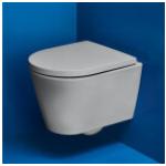 LAUFEN Kartell Spülrandloses Wand-WC Compact, Tiefspüler grau matt