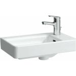 Weiße Laufen Pro Handwaschbecken & Gäste-WC-Waschtische aus Keramik ohne Hahnloch 
