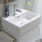 Weiße Laufen LIVING Handwaschbecken & Gäste-WC-Waschtische aus Keramik 