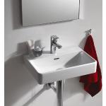 Weiße Laufen Pro Handwaschbecken & Gäste-WC-Waschtische mit Hahnloch 
