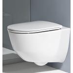 LAUFEN Pro Wand-WC Tiefspüler ohne Spülrand weiß mit lcc