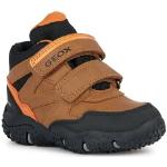 Lauflernschuh GEOX "B BALTIC BOY B ABX" bunt (braun, schwarz, orange) Kinder Schuhe Lauflernschuhe