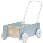 Braune Kids Concept Lauflernwagen aus Holz 