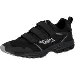 Schwarze Lico Outdoor Schuhe mit Klettverschluss aus Mesh atmungsaktiv für Herren Größe 44 
