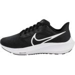 Schwarze Nike Zoom Pegasus 39 Joggingschuhe & Runningschuhe mit Schnürsenkel aus Mesh für Damen Größe 37 