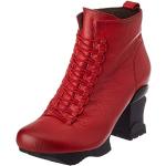 Rote Laura Vita Ankle Boots & Klassische Stiefeletten für Damen Größe 41 