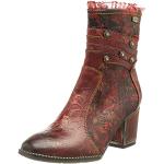 Rote Laura Vita Ankle Boots & Klassische Stiefeletten für Damen Größe 41 