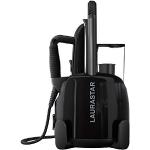 Laurastar Lift Plus Ultimate Black, 3-in-1 Bügelstation, die Kleidung entknittert, bügelt und reinigt, Hygienische Dampf, Automatische Kabelaufwicklung, Alu-3D Sohle, Vertikales Bügeln, Abnehmbarer Wassertank