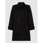 Reduzierte Schwarze Ralph Lauren Lauren by Ralph Lauren Trenchcoats aus Baumwollmischung für Damen Größe XXL 