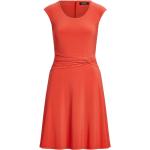 Orange Ralph Lauren Lauren by Ralph Lauren Taillierte Kleider aus Jersey für Damen Größe M für den für den Sommer 