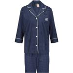 Marineblaue Ralph Lauren Lauren by Ralph Lauren Damenschlafanzüge & Damenpyjamas ohne Verschluss Größe S 