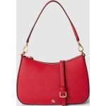Rote Ralph Lauren Lauren by Ralph Lauren Lederhandtaschen mit Reißverschluss aus Leder für Damen 