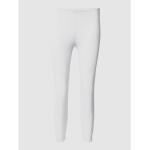 Reduzierte Weiße Ralph Lauren Lauren by Ralph Lauren Damenhosen mit Reißverschluss aus Baumwollmischung Größe S 