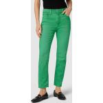 Reduzierte Grüne Unifarbene Ralph Lauren Lauren by Ralph Lauren Straight Leg Jeans aus Baumwollmischung für Damen Größe S 