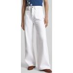 Weiße Loose Fit Ralph Lauren Lauren by Ralph Lauren Baggy Jeans & Loose Fit Jeans aus Baumwolle für Damen Größe S 