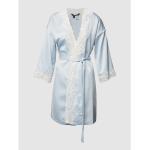 Hellblaue Ralph Lauren Lauren by Ralph Lauren Kimono-Morgenmäntel aus Polyester für Damen Größe XL 