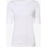 Weiße Ralph Lauren Lauren by Ralph Lauren U-Boot-Ausschnitt T-Shirts für Damen Größe XXL 