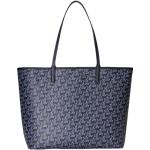 LAUREN RALPH Shopper "Collins", grafisches Muster, für Damen, blau