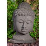 Asiatische 60 cm Buddha-Gartenfiguren aus Kunststein frostfest 