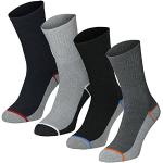 Lavazio® 6 | 12 | 18 | 24 Paar Herren Arbeitssocken Sportsocken Thermo Socken dick & herrlich in dunklen Farben, Farbe:mehrfarbig, Größe:43-46