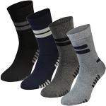Lavazio® 6 | 12 | 18 | 24 Paar Herren Arbeitssocken Sportsocken Thermo Socken dick & herrlich schwarz/grau, mehrfarbig, grau/blau Töne, Größe:43-46, Farbe:grau/blau Töne