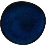 Reduzierte Blaue Moderne Villeroy & Boch Lave Runde Teller 23 cm 