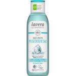 Reduzierte Silikonfreie Lavera Basis Sensitiv Vegane Naturkosmetik Bio Duschgele 500 ml mit Keratin für Damen 