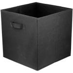 PEARL Aufbewahrung mit Deckel: 2er-Set Aufbewahrungsboxen mit Deckel,  faltbar, 31x31x31 cm, weiß (Ordnungsbox)