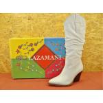 Weiße Lazamani Damencowboystiefel & Damenwesternstiefel aus Leder Größe 39 für den für den Winter 