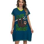 Lazy One Damen Nachtshirt Slow In The Morning Large/XL