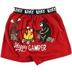 LazyOne Happy Camper Herren Boxershorts Large