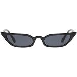 Schwarze Mercedes Benz Merchandise Rechteckige Retro Sonnenbrillen für Damen 