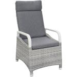 Graue Polyrattan Sessel aus Polyrattan Outdoor Breite 100-150cm, Höhe 100-150cm, Tiefe 50-100cm 