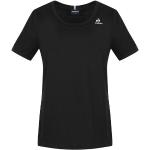 Reduzierte Bestickte Kurzärmelige Le Coq sportif T-Shirts für Damen Größe XS 
