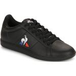 Schwarze Le Coq sportif Low Sneaker aus Leder für Herren Größe 40 