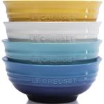 Himmelblaue Le Creuset Dip Schalen aus Keramik 4-teilig 