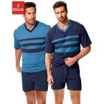 Shorty LE JOGGER blau (blau, marine) Herren Homewear-Sets Pyjamas