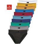 Slip LE JOGGER bunt (blau, gelb, grün, weiß, schwarz) Herren Unterhosen Slips