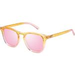 Peachfarbene Le Specs Rechteckige Rechteckige Sonnenbrillen 
