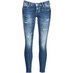 Blaue Le Temps des Cerises Slim Fit Jeans aus Denim für Damen 