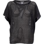 Reduzierte Schwarze Le Tricot Perugia T-Shirts aus Leinen für Damen Größe S 