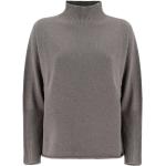 Reduzierte Graue Le Tricot Perugia Rollkragen Kaschmir-Pullover aus Wolle für Damen Größe L für den für den Winter 
