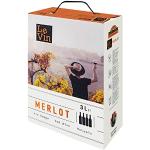 Französische Bag-In-Box Merlot Rotweine 3,0 l 