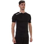 Legea lea srl Unisex Trikot Monaco T-Shirt, schwarz/weiß, M