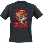 Schwarze League of Legends Rundhals-Ausschnitt T-Shirts für Herren Größe XL 
