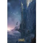 League of Legends Poster aus Papier Querformat 