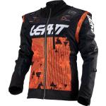 Leatt 4.5 X-Flow Motocross Jacke, schwarz-orange, Größe S