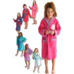 Bestickte Kinderbademäntel mit Kapuze aus Baumwolle für Mädchen Größe 170 